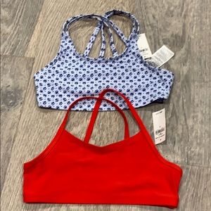 2 Gap Bikini Tops - Girls S